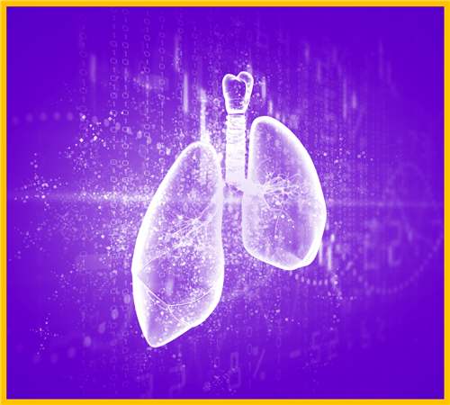 purple lungs